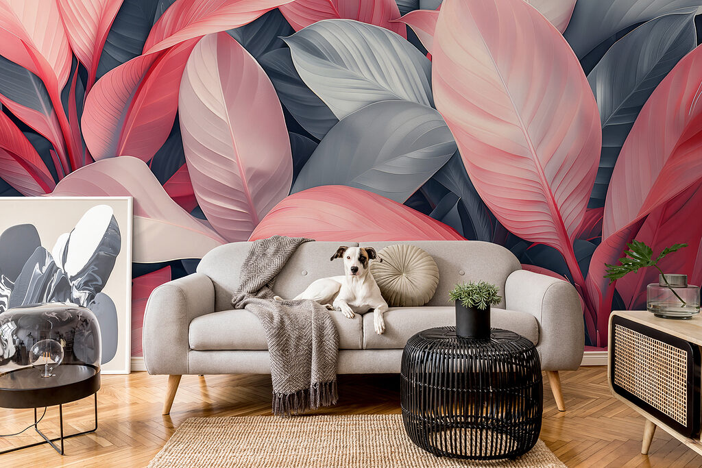 Foglie a strati colorati — ambiente 3
