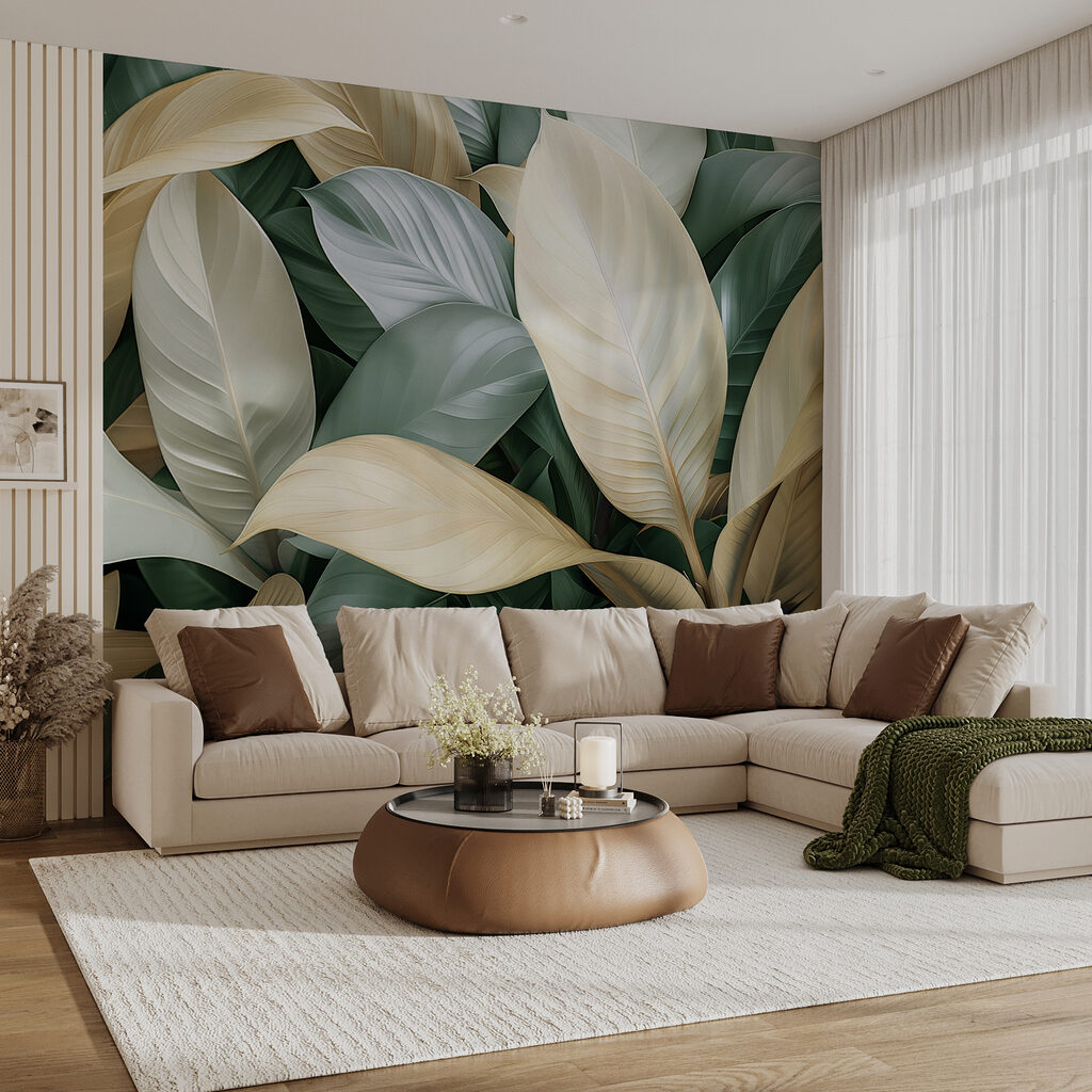 Foglie a strati colorati — ambiente 5