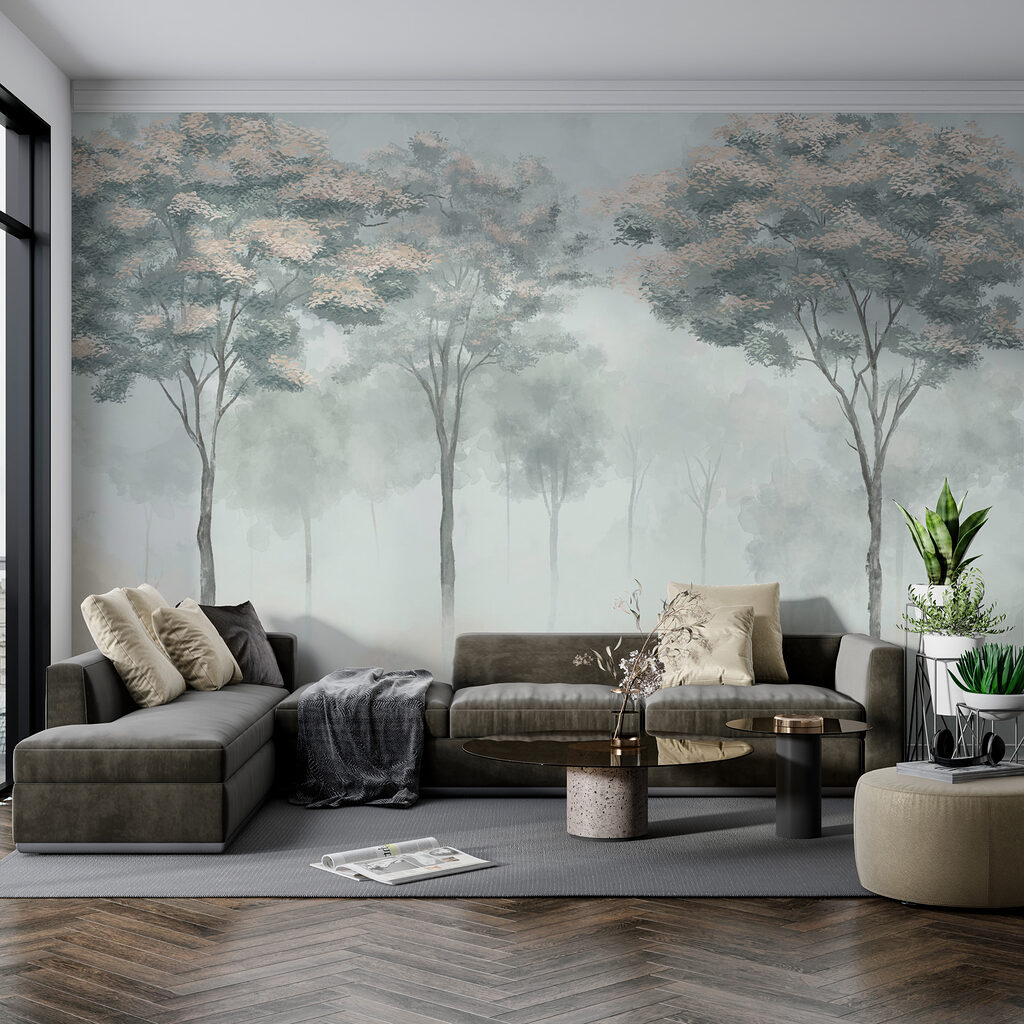 Chiome sfumate nella bruma — ambiente 1