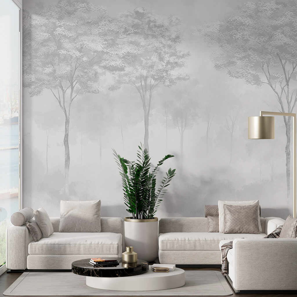 Chiome sfumate nella bruma — ambiente 3