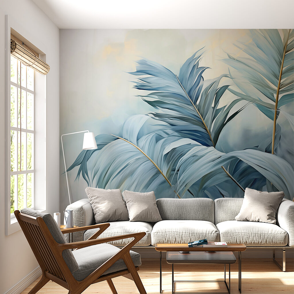 Fronde di palma azzurre — ambiente 1