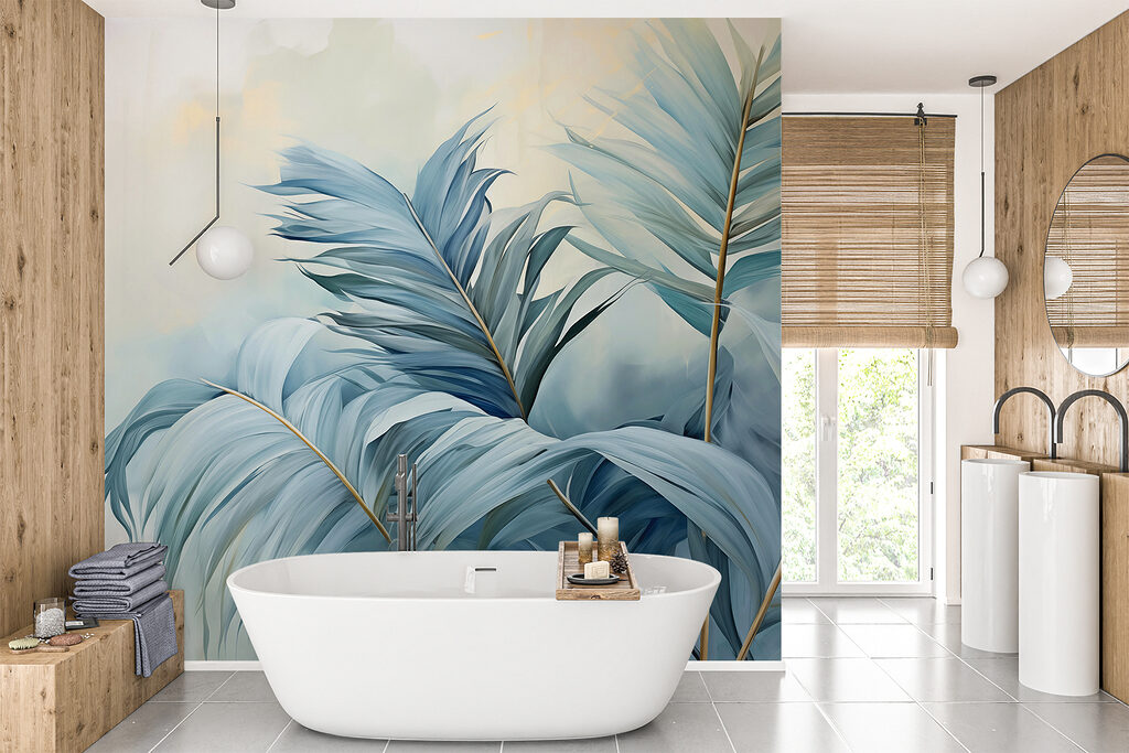 Fronde di palma azzurre — ambiente 2