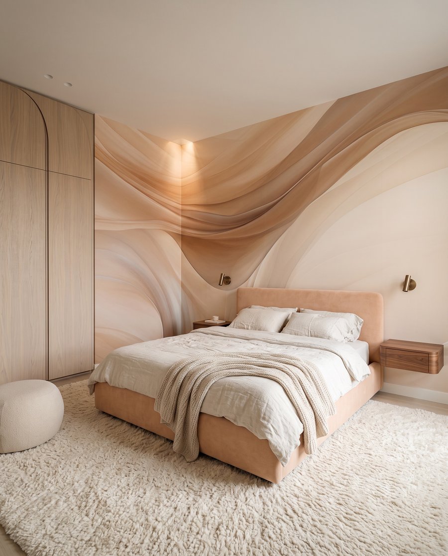Onde color sabbia — ambiente 3