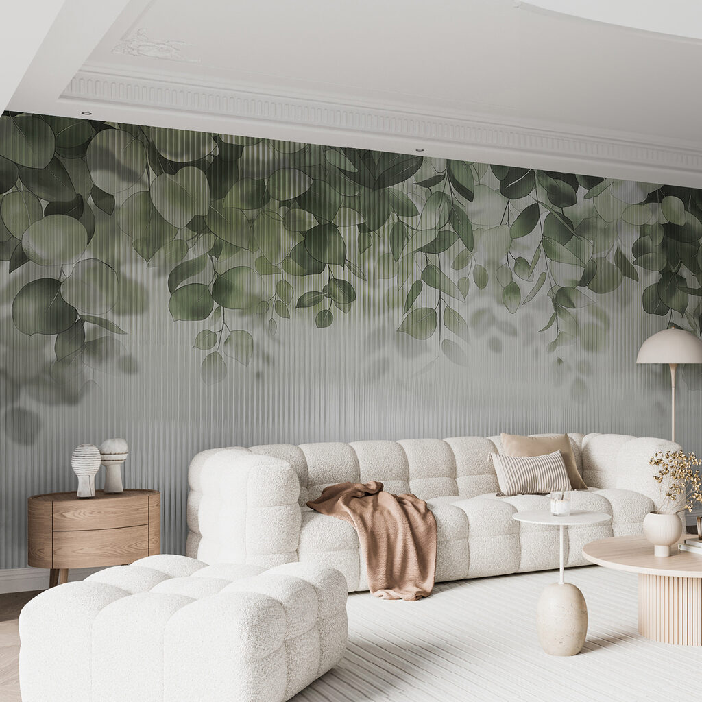 Foglie tonde che ricadono — ambiente 2