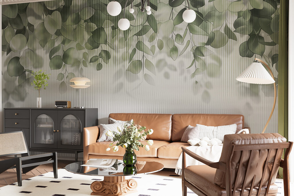 Foglie tonde che ricadono — ambiente 3