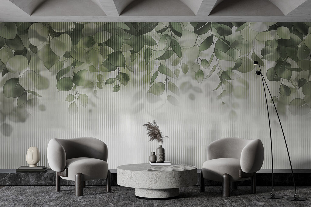 Foglie tonde che ricadono — ambiente 4