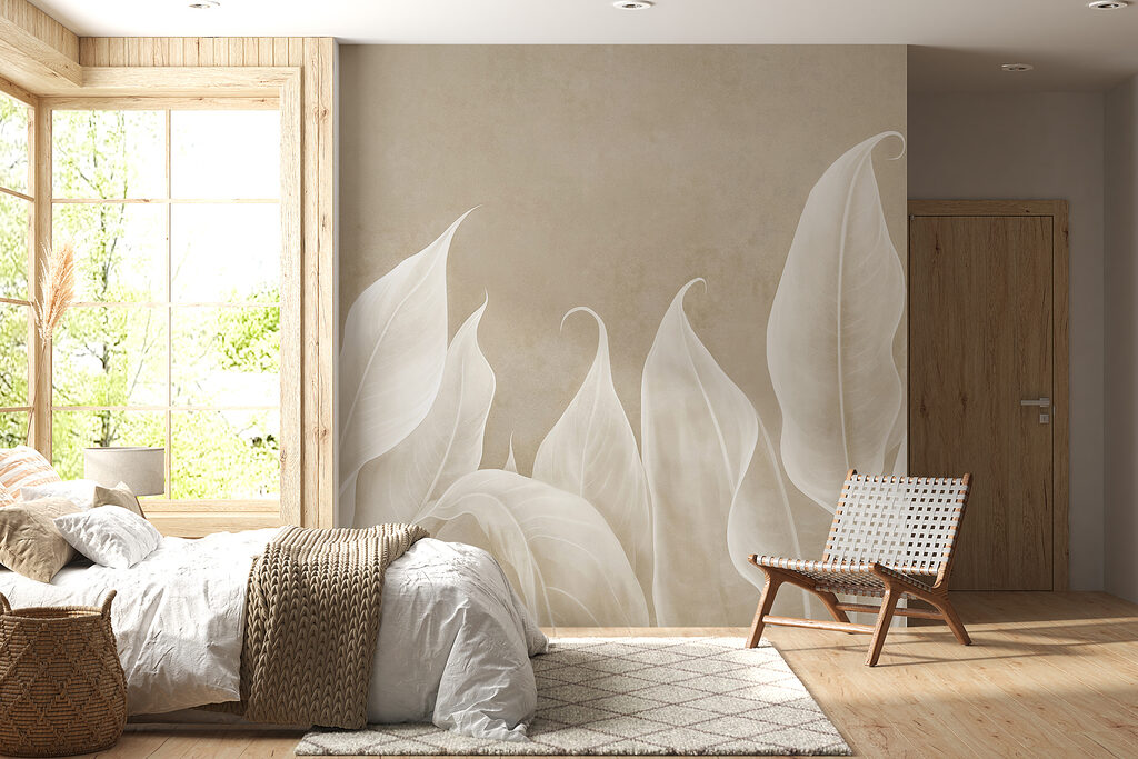 Foglie chiare che salgono — ambiente 1