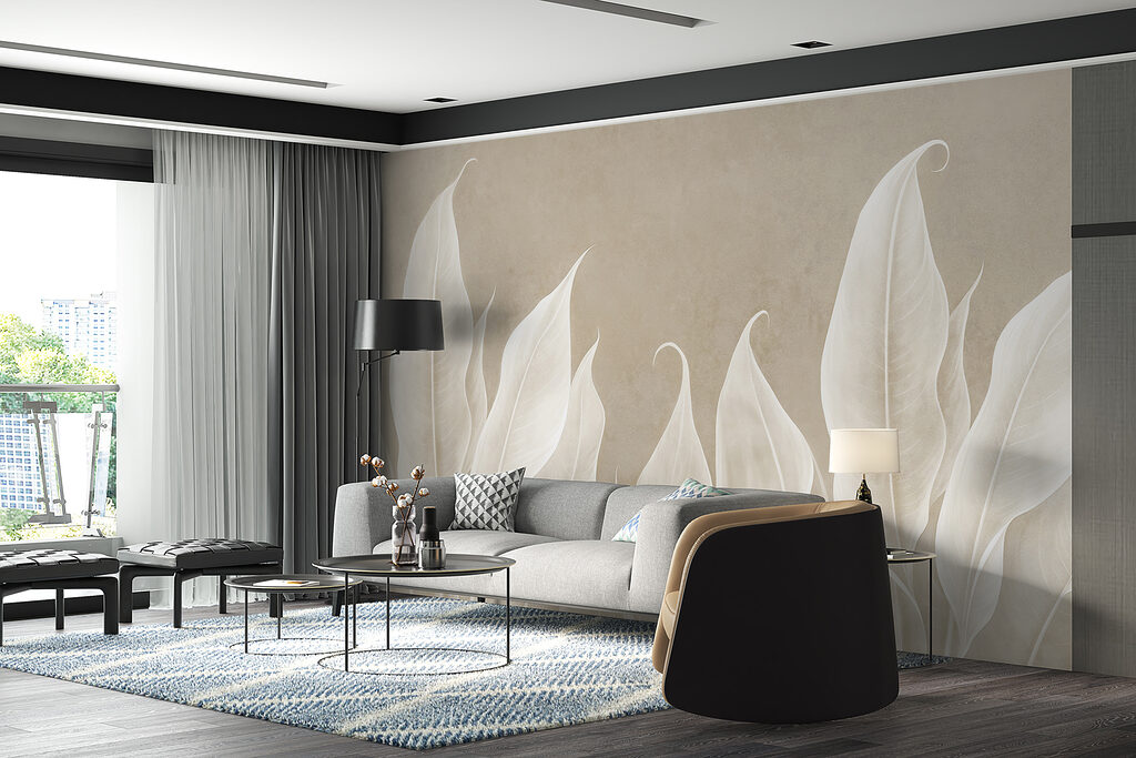 Foglie chiare che salgono — ambiente 2