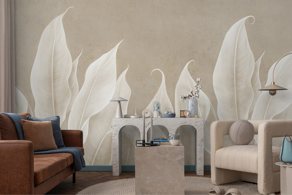 Foglie chiare che salgono — ambiente 3