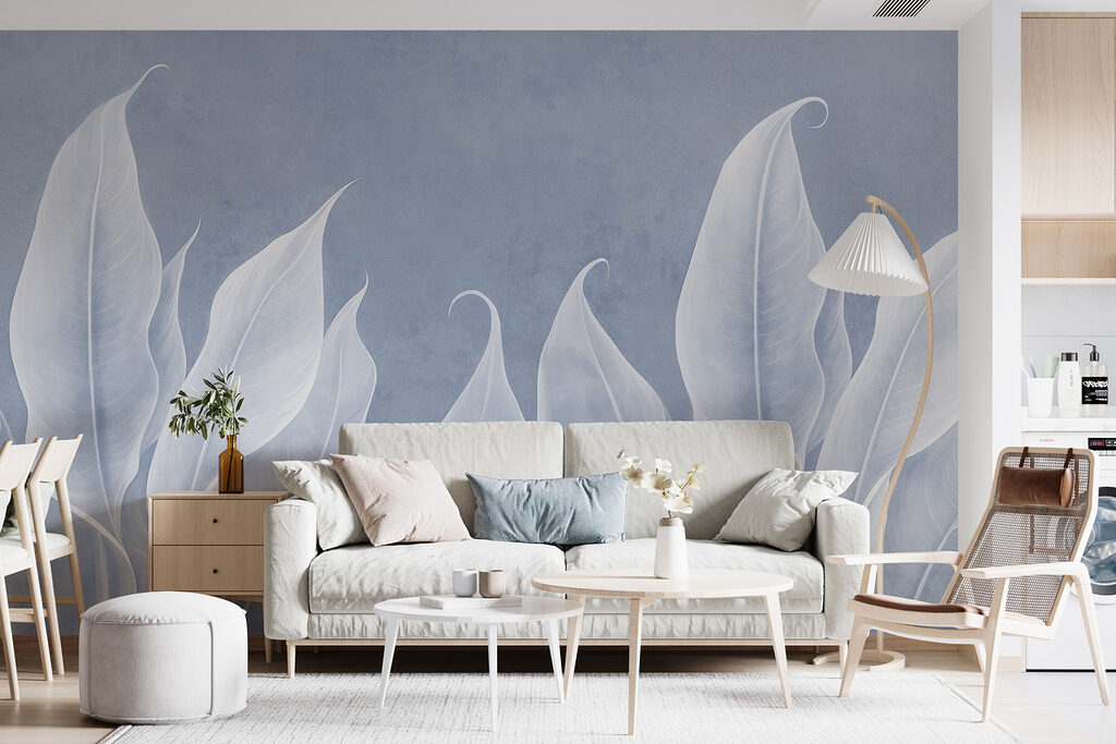 Foglie chiare che salgono — ambiente 2