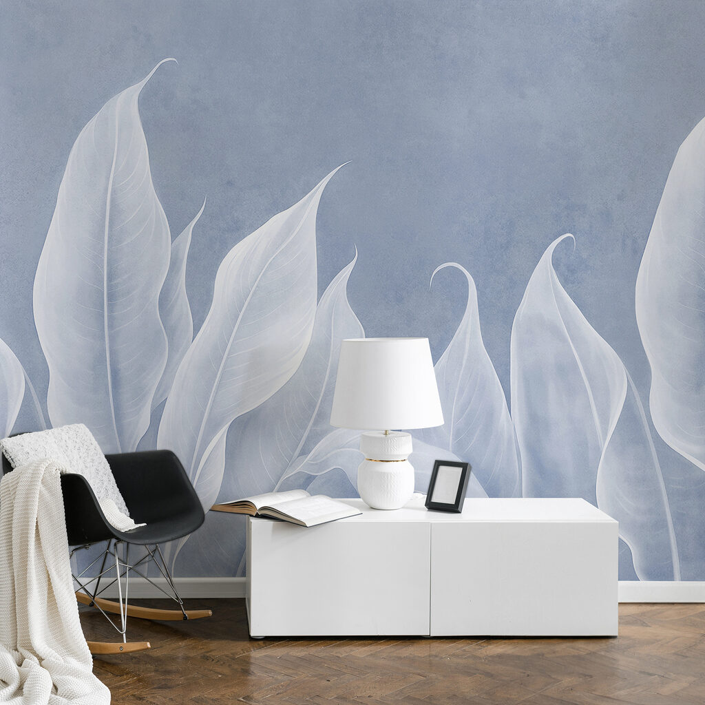 Foglie chiare che salgono — ambiente 3
