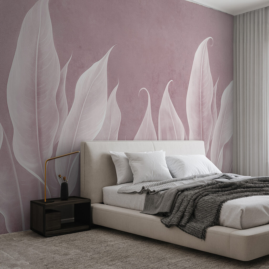 Foglie chiare che salgono — ambiente 1