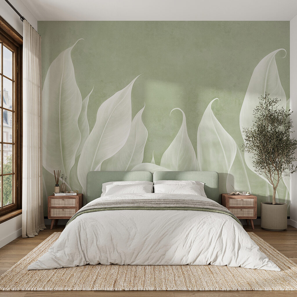 Foglie chiare che salgono — ambiente 2