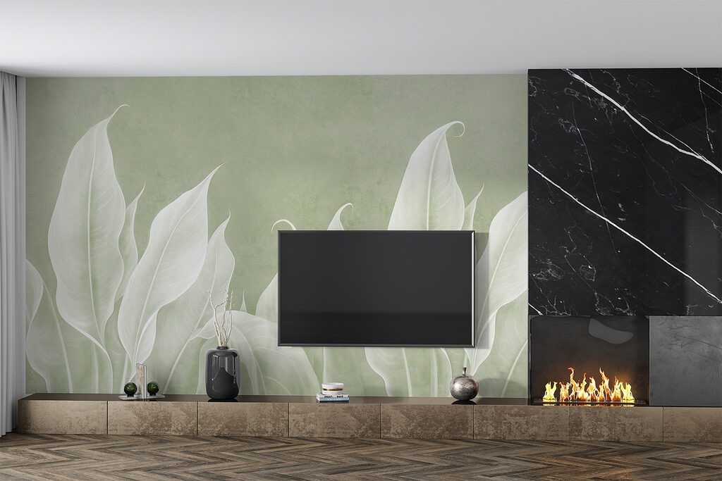 Foglie chiare che salgono — ambiente 4