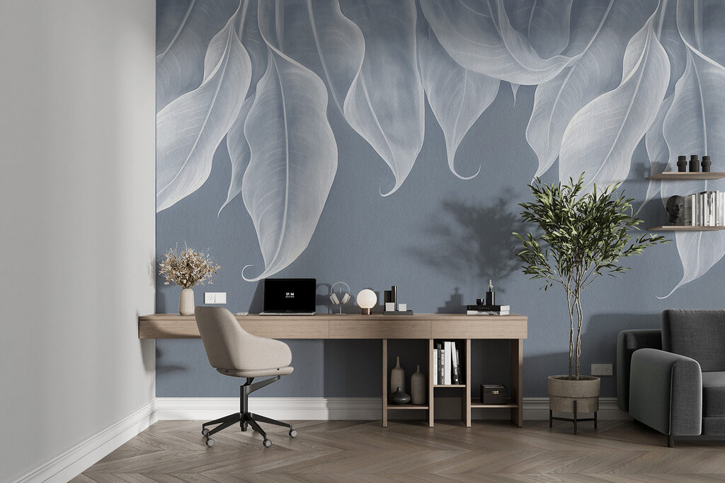 Foglie chiare che ricadono — ambiente 2