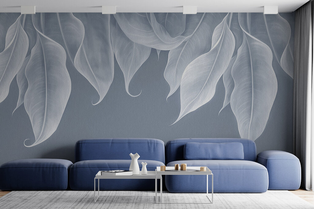 Foglie chiare che ricadono — ambiente 3