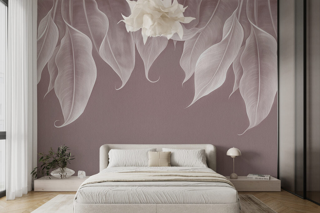 Foglie chiare che ricadono — ambiente 1