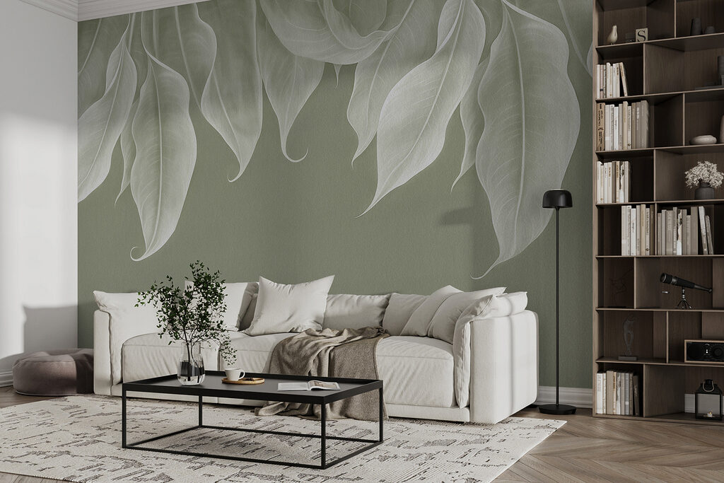 Foglie chiare che ricadono — ambiente 2