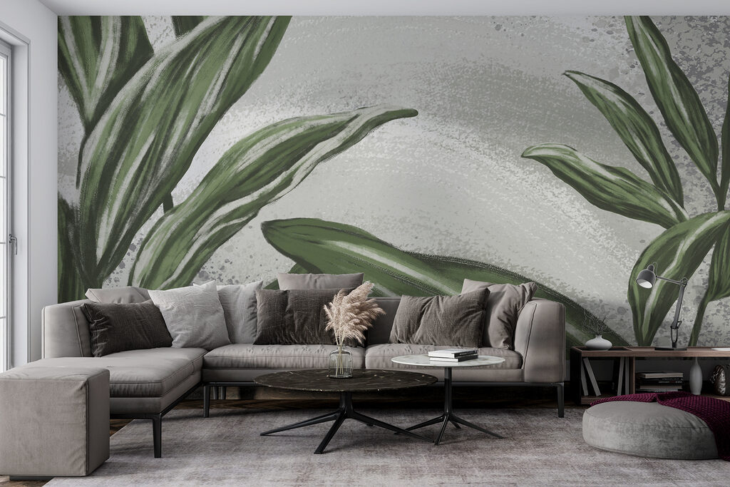 Foglie ricurve ai bordi — ambiente 3