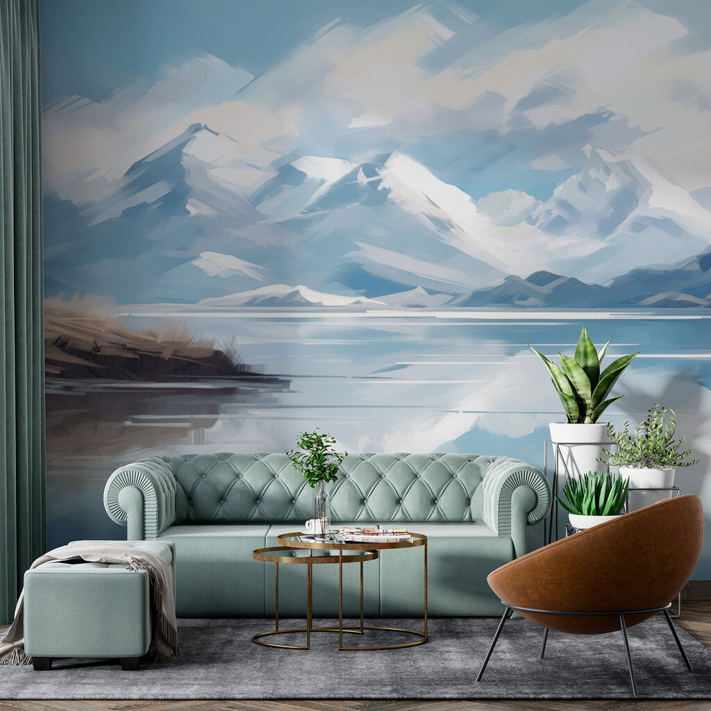 Montagne azzurre riflesse — ambiente 2