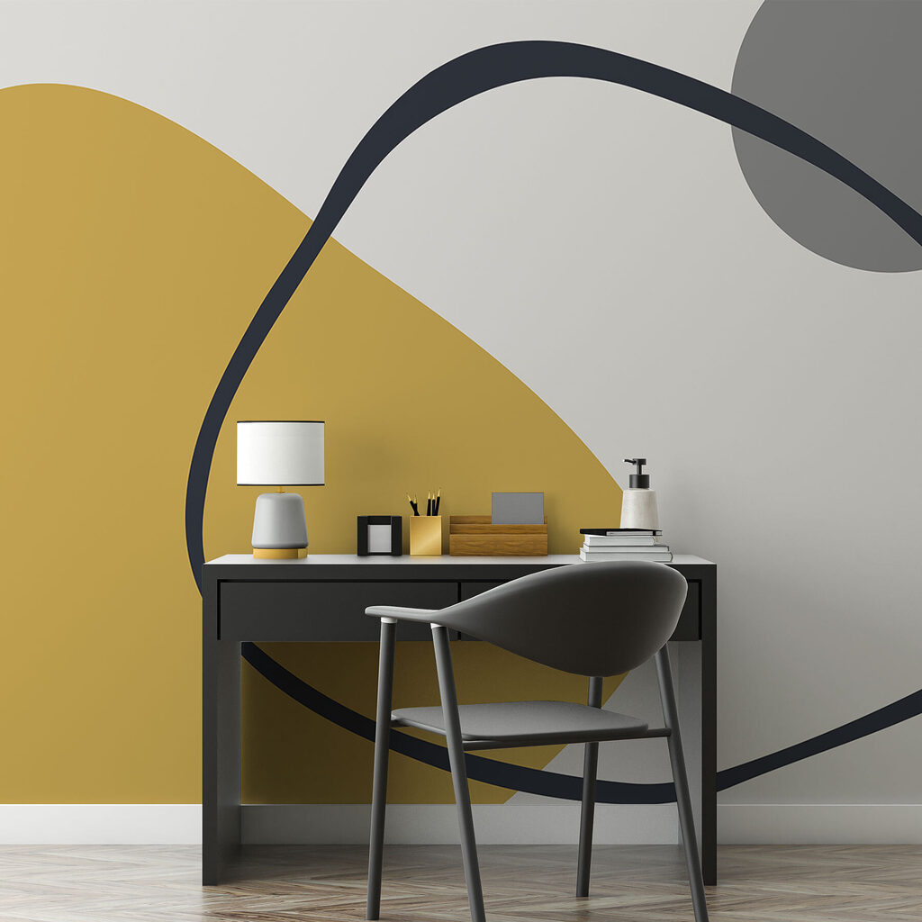 Linea scura su colore — ambiente 1