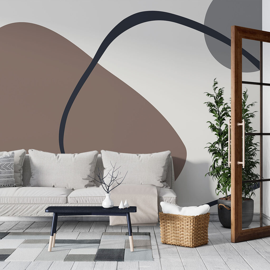 Linea scura su colore — ambiente 3
