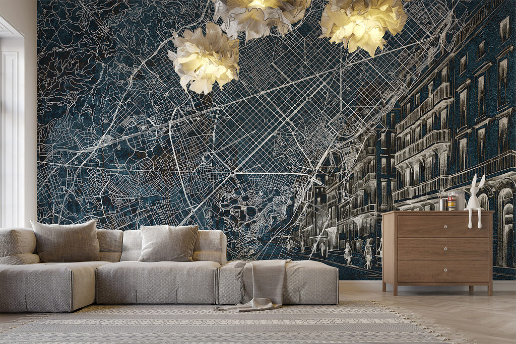 Mappa urbana e facciate — ambiente 3