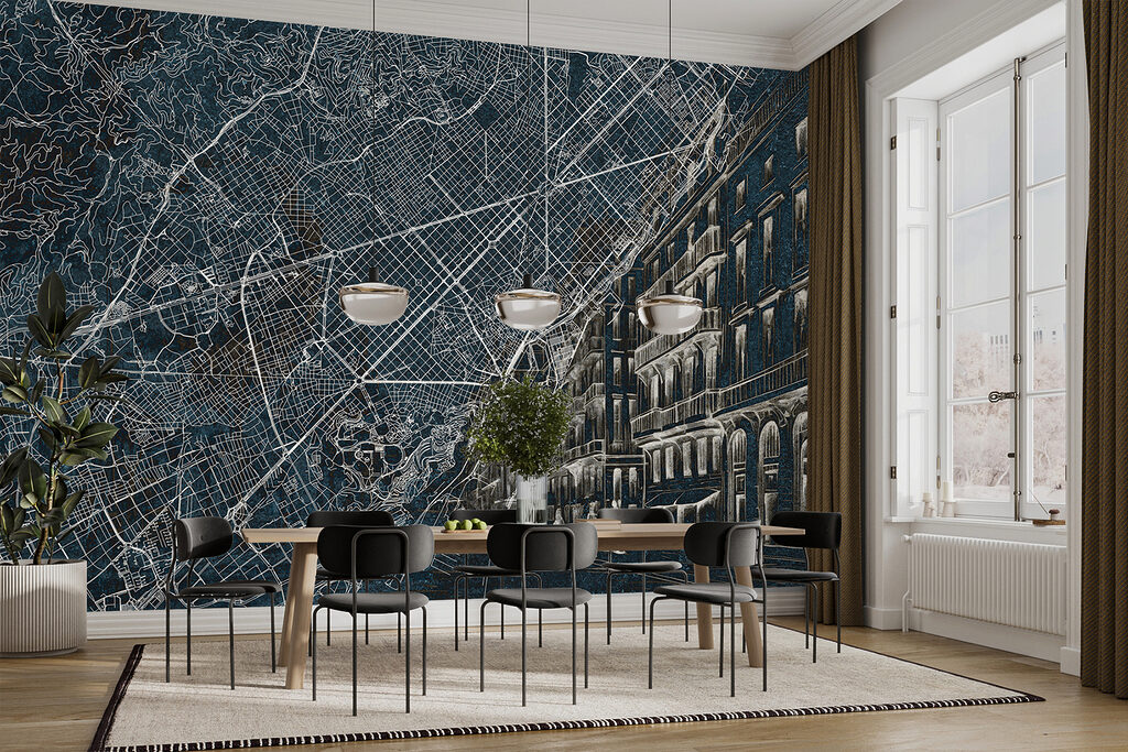 Mappa urbana e facciate — ambiente 4