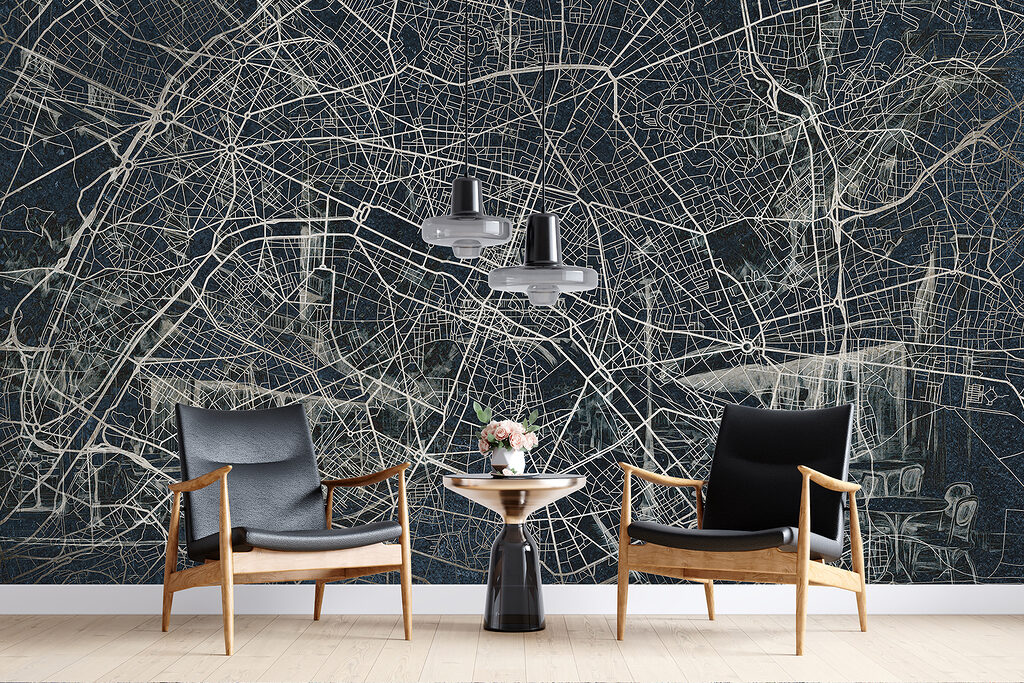 Rete di strade sottili — ambiente 2