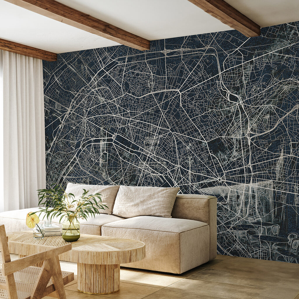 Rete di strade sottili — ambiente 5