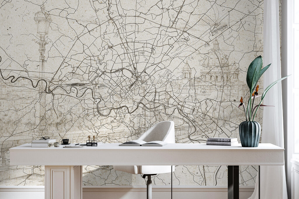 Mappa con il fiume — ambiente 4