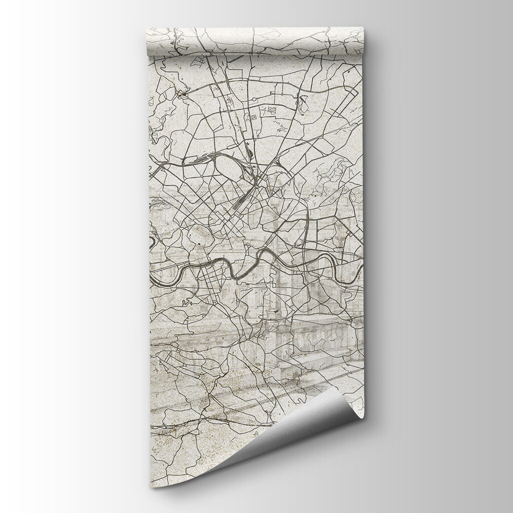 Mappa con il fiume — vista del prodotto