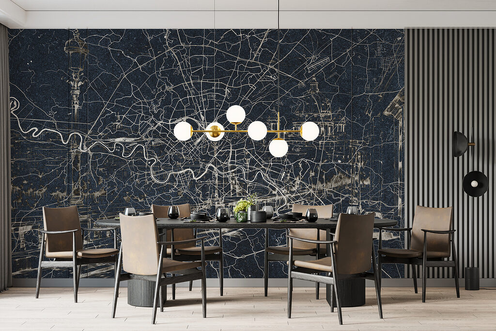 Mappa con il fiume — ambiente 3
