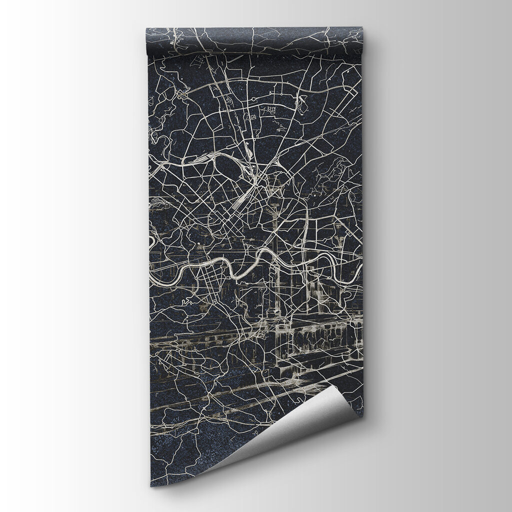 Mappa con il fiume — vista del prodotto