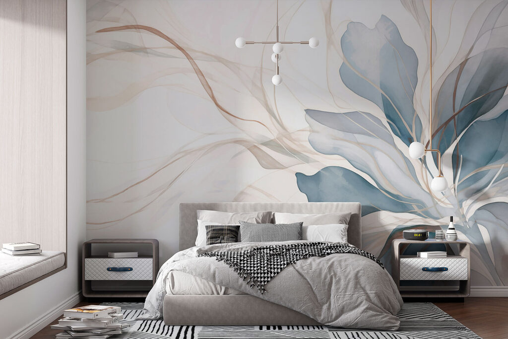 Ventagli blu ricurvi — ambiente 2