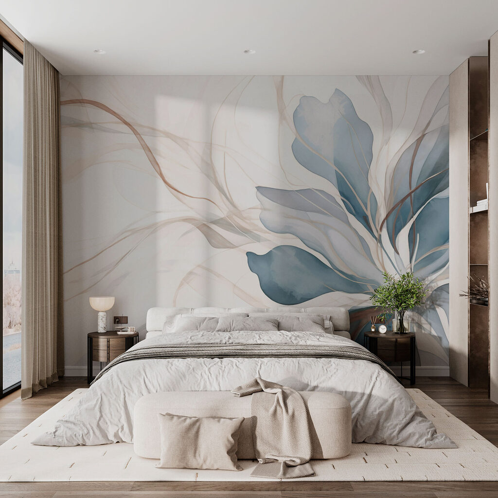 Ventagli blu ricurvi — ambiente 3