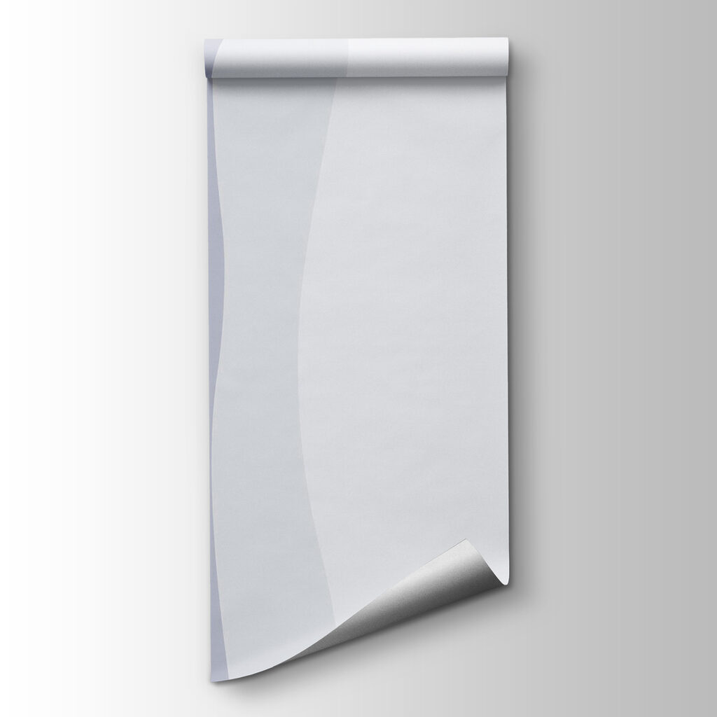 Fasce ondulate sul bianco — vista del prodotto
