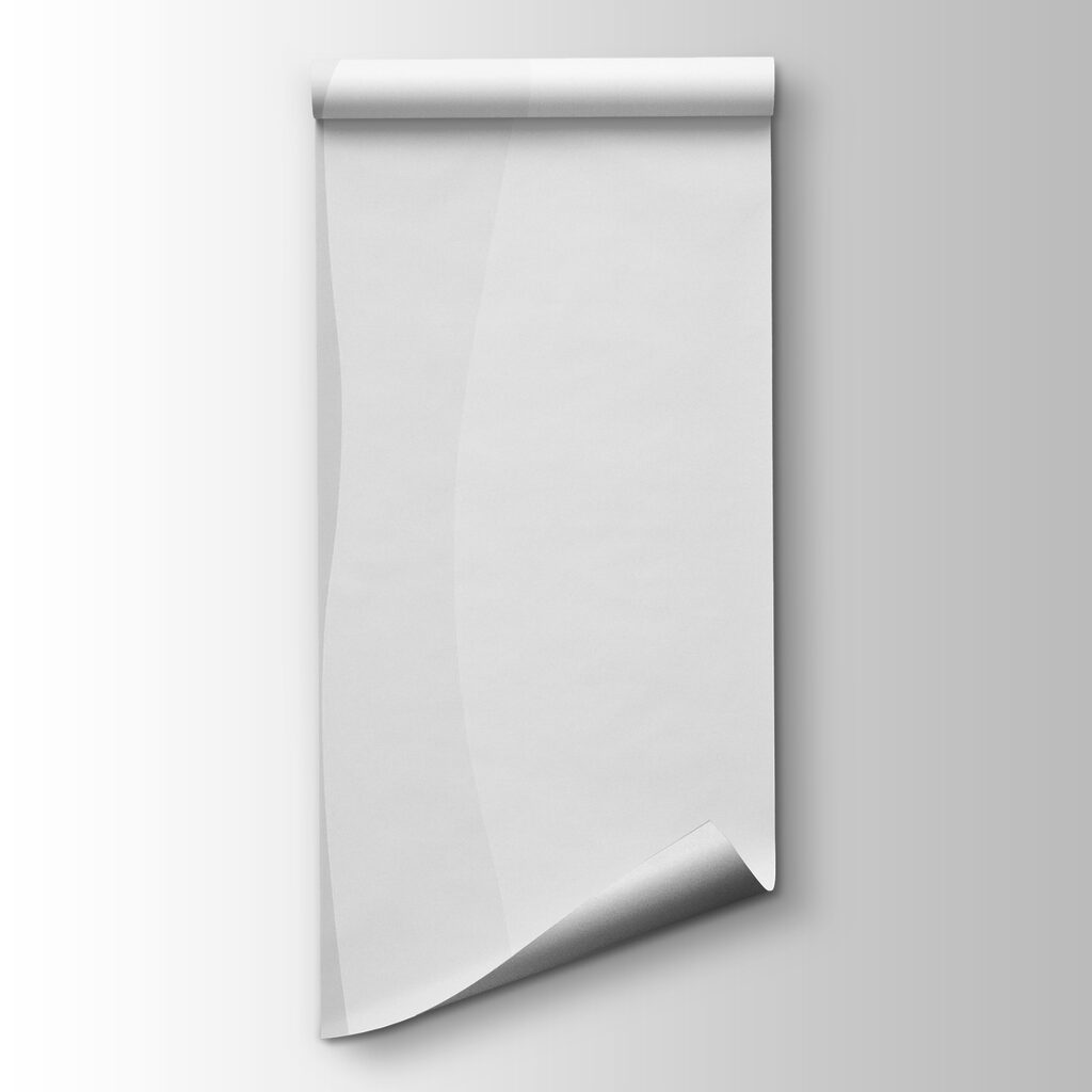 Fasce ondulate sul bianco — vista del prodotto
