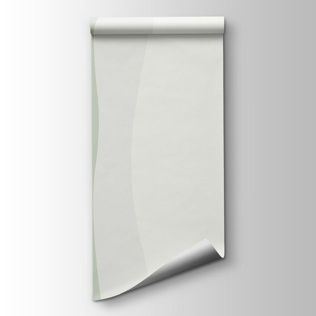 Fasce ondulate sul bianco — vista del prodotto