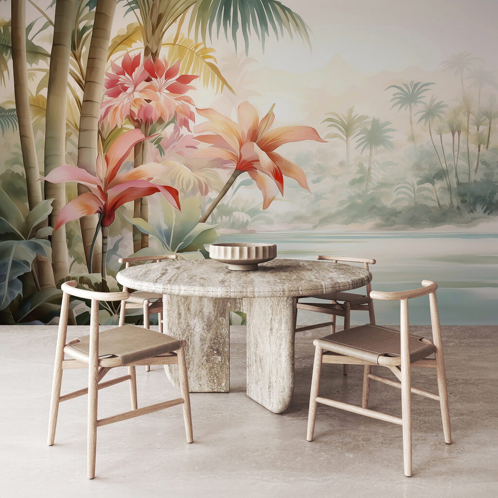 Foglie lunghe sull’acqua — ambiente 2