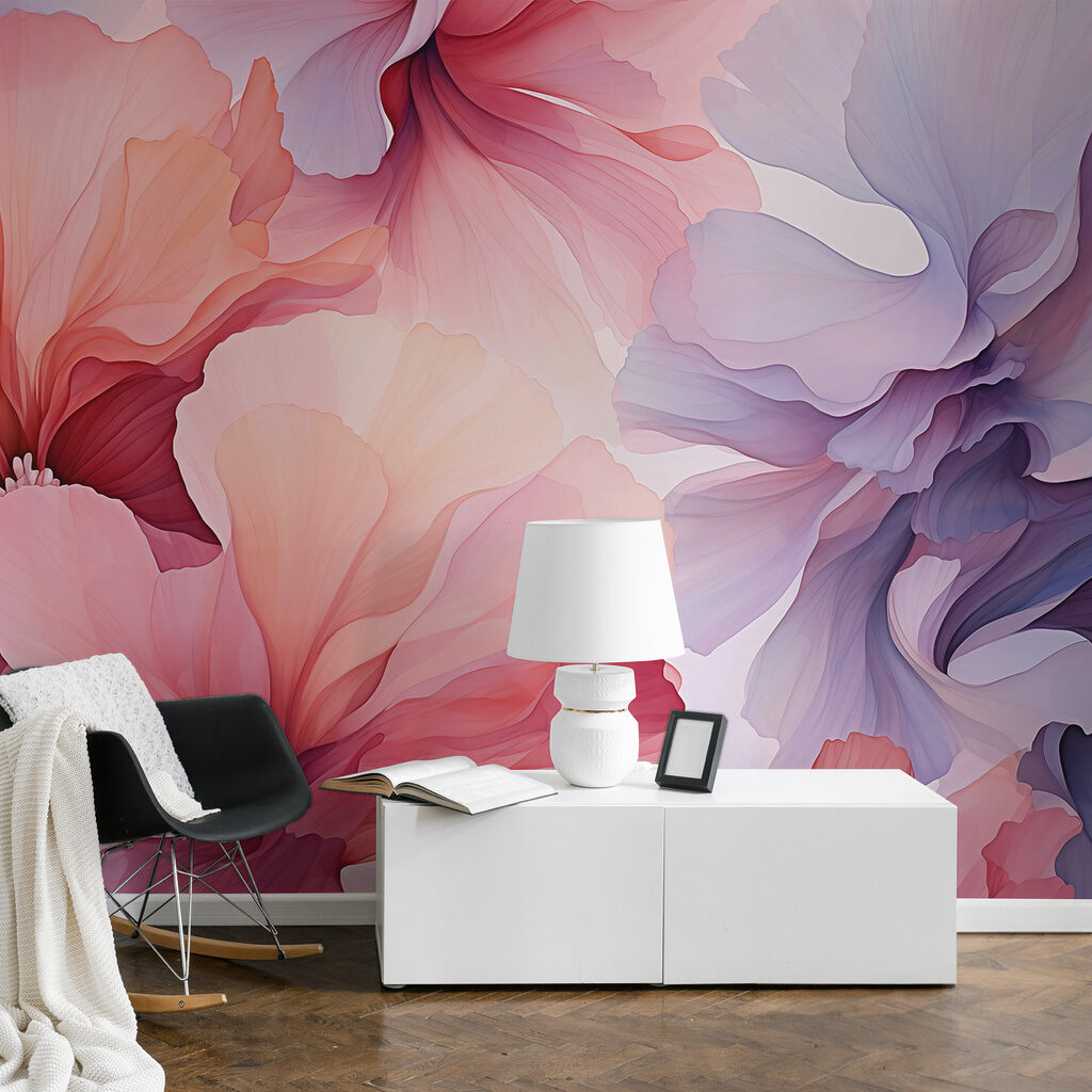 Fiori rosa e lilla — ambiente 2