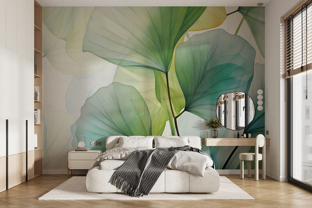 Foglie tonde alla luce — ambiente 2