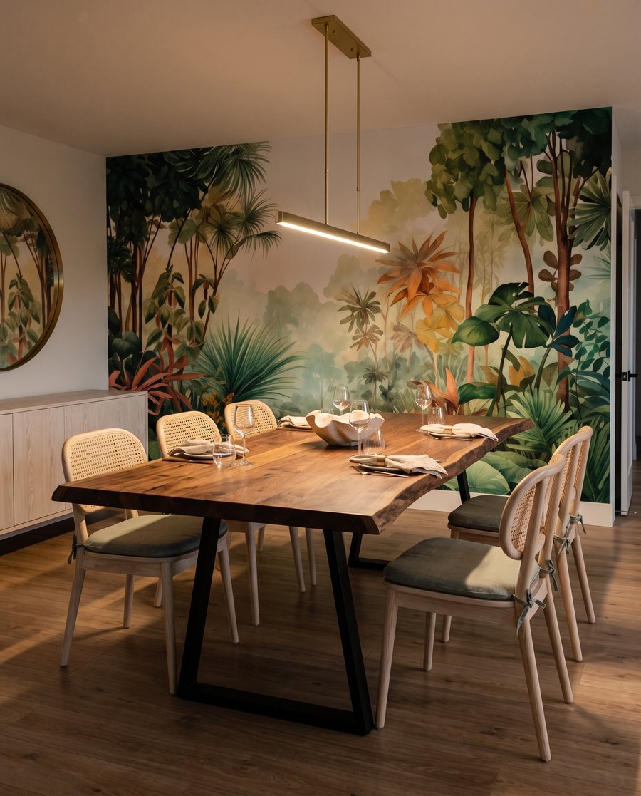 Palme sull’acqua calma — ambiente 9