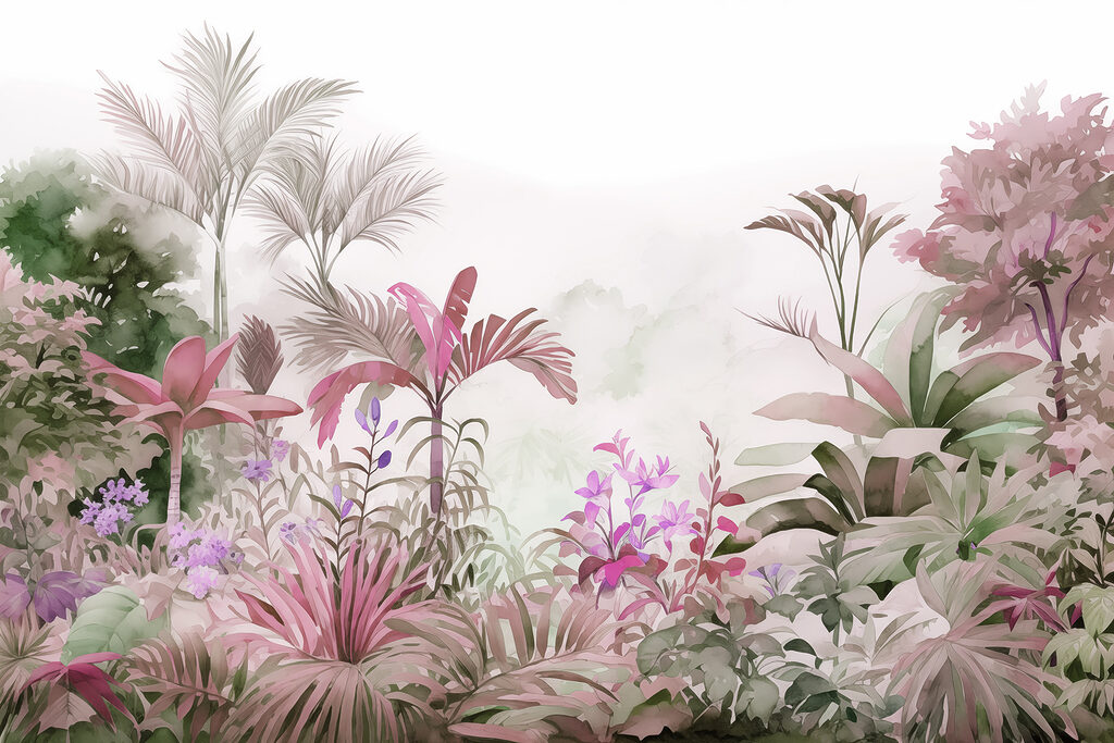 Giardino tropicale — design completo