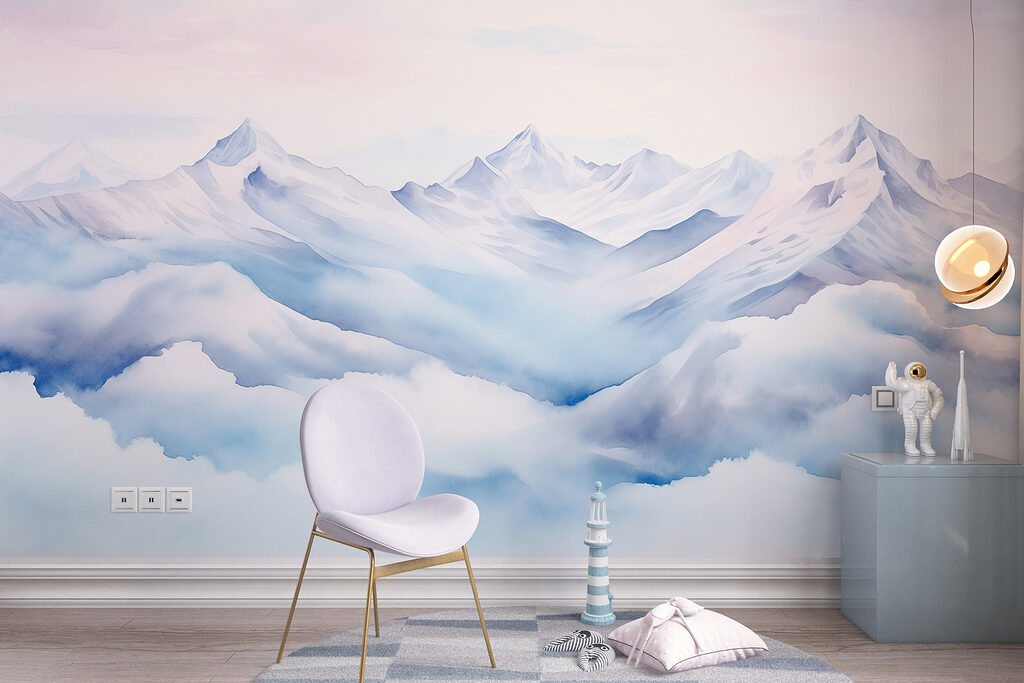 Vette innevate nel cielo — ambiente 4