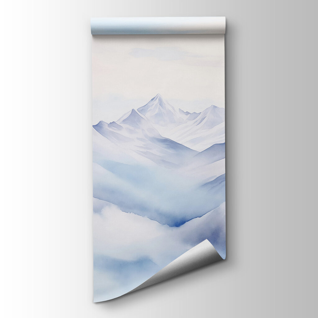 Vette innevate nel cielo — vista del prodotto