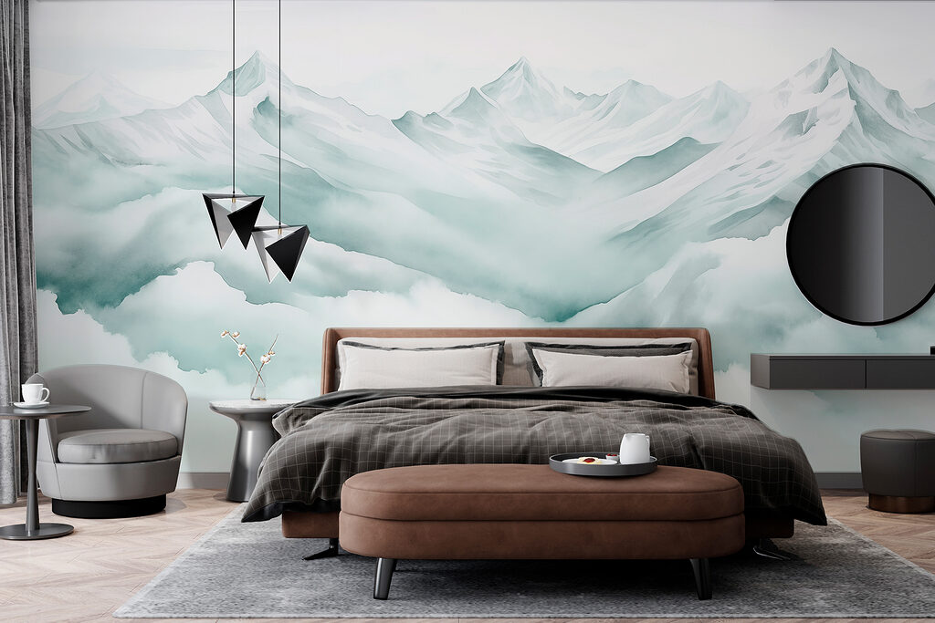Vette innevate nel cielo — ambiente 1