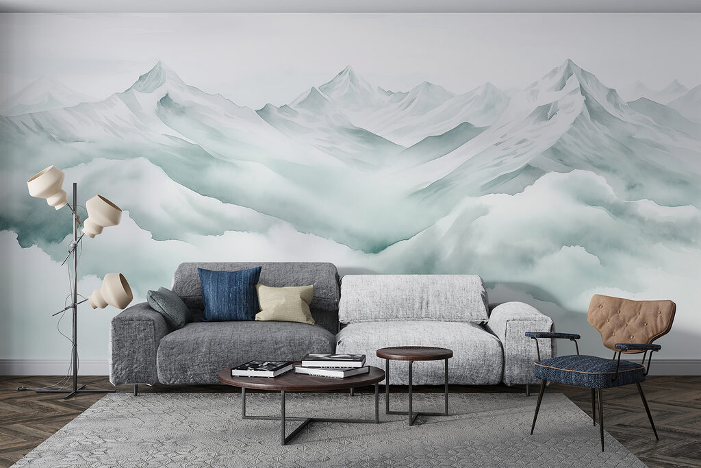Vette innevate nel cielo — ambiente 2
