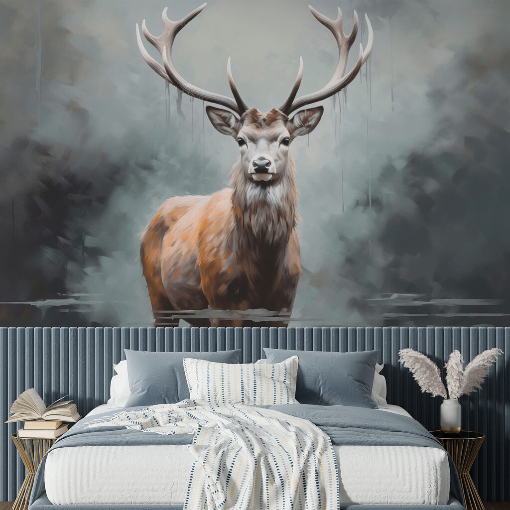 Cervo nella nebbia — ambiente 1