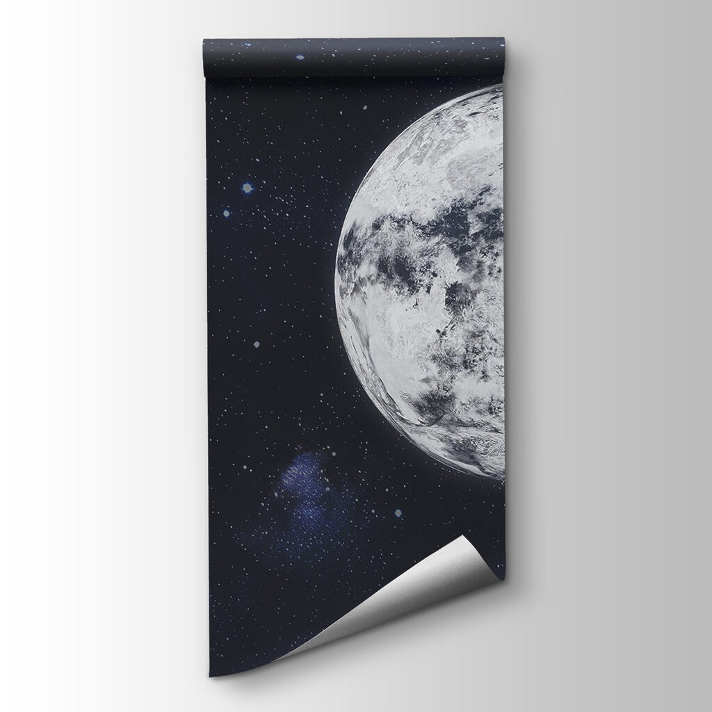 Luna nella notte stellata — vista del prodotto